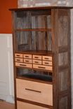 Solid Figured Walnut And Curly Maple Dresser, File Cabinet / Bookcase W/ 12 Drawers 2 small