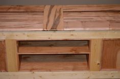 Ambrosia / Wormy Maple And Pine Tv Stand / Coffee Table With Walnut Accent 2 small