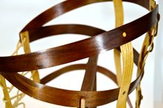 Walnut And Ash Bentwood Corset 2 small