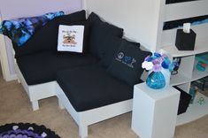 Loft Bed With L-Sofa And Desk With Storage 3 small