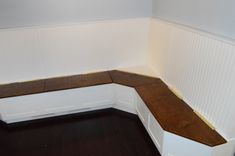 Maple Kitchen / Dining Benches With Storage And Back 1 small