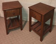 Custom Made Mr2 Solid Cherry Side Accent Or Night Stand 3 small