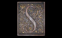 Monogram Letters In Walnut 2 small
