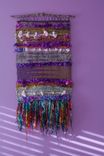 Hand-Woven Wall Hanging - Textural Wall Decor - Modern Bright Wall Decor 3 small