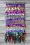 Hand-Woven Wall Hanging - Textural Wall Decor - Modern Bright Wall Decor 2 small