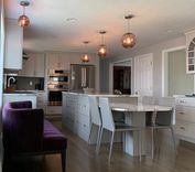 Metro Style Hand Blown Glass Pendant Lights 5 small