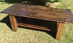 Reclaimed Pine Coffee Table 3 small