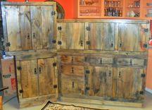 Rustic Kitchen Cabinets 1 small