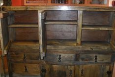 Rustic Kitchen Cabinets 2 small