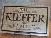 Family Name Plaque 1 small