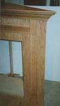 Custom Oak Mantel 3 small
