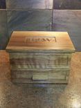 Natural Wood Watch/Jewelry Box -- Wedding Gift For The Groom 1 small