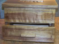 Natural Wood Watch/Jewelry Box -- Wedding Gift For The Groom 3 small