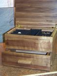 Natural Wood Watch/Jewelry Box -- Wedding Gift For The Groom 4 small