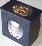 Navy Cremation Urn 3 small
