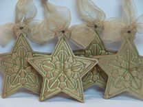 Wooden Christmas Ornaments 1 small