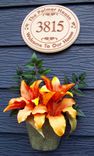 Custom Corian Address Sign 3 small