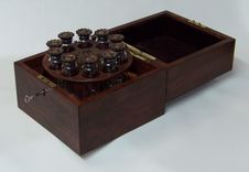 Wooden Music Box With Rotating Interior 5 small