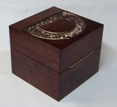 Wooden Music Box With Rotating Interior 2 small
