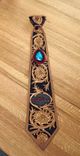 Tooled Leather Necktie 3 small