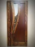 Hand Carved Entry Door 1 small