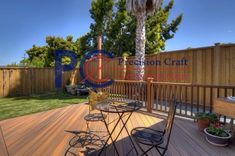 Deck, Fence, And Landscaping 6 small