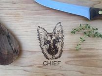 Custom Cutting Board With Wood Burned Image 2 small