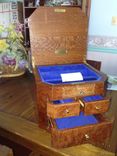 Lacewood Male/Female Jewelry Box 3 small