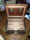 Walnut Burl Cigar Box 3 small