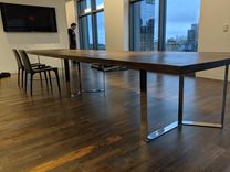 Black Walnut Conference Table 3 small