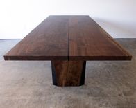 Banks Walnut + Steel Dining Table 3 small