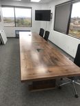 16ft Walnut Conference Table With Power/Data Ports 1 small