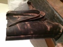Custom Leather Tote, Carry All, Computer Bag 3 small