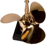 Vintage Brass Boat Prop Lamp 6 small