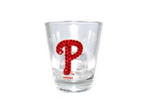 Crystallized Any Sports Team Shot Glass Mlb Nba Nfl Nhl Bling European Crystals Bedazzled 4 small