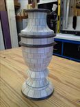Woodturned Small Table Lamp 2 small