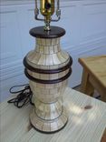 Woodturned Small Table Lamp 3 small