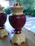 Woodturned Table Lamp 6 small