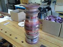 Woodturned Table Lamp 2 small