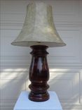 Woodturned Table Lamp 1 small