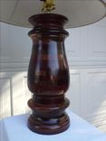 Woodturned Table Lamp 6 small