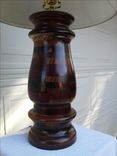 Woodturned Table Lamp 4 small