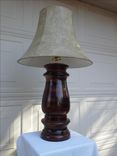Woodturned Table Lamp 5 small