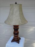 Woodturned Table Lamp 1 small