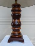 Woodturned Table Lamp 2 small