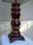 Woodturned Table Lamp 3 small