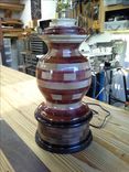 Woodturned Table Lamp 6 small