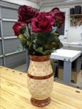 Woodturned Segmented Wood Vase 3 small