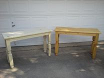 Pine Sofa Tables 4 small
