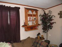 Handmade Wall Hanging Curio Cabinet 2 small